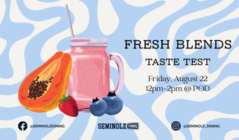 Fresh Blends Taste Test!