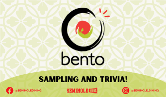 Bento Sampling and Taste Test!